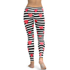 Stripes & Hearts Leggings