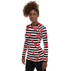 Stripes & Hearts Rash Guard