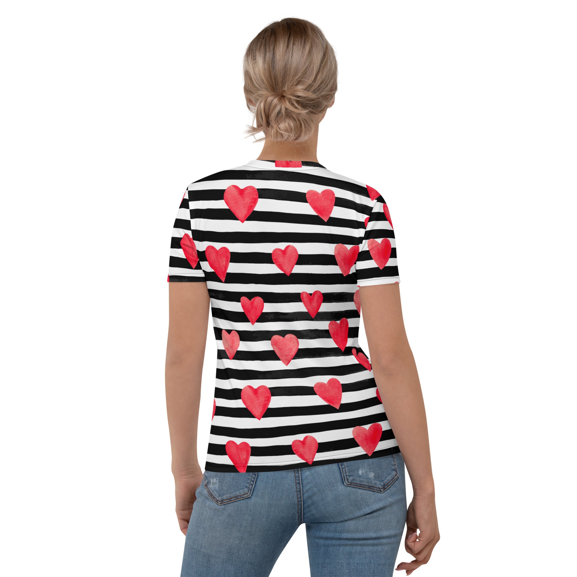 Stripes & Hearts T-shirt