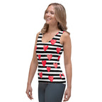 Stripes & Hearts Tank Top