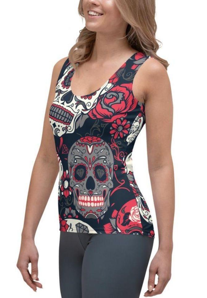 Sugar Skull Tank Top