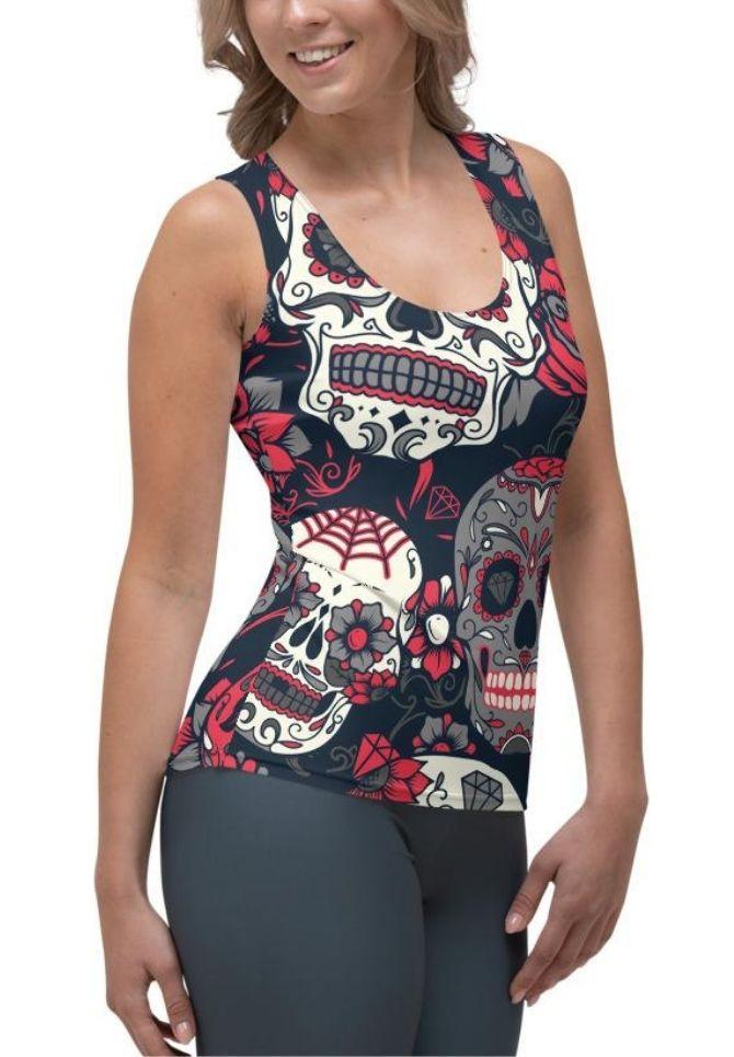 Sugar Skull Tank Top
