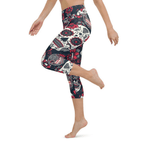 Sugar Skull Yoga Capris