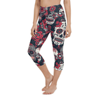 Sugar Skull Yoga Capris