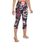 Sugar Skull Yoga Capris