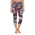 Sugar Skull Yoga Capris