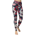 Sugar Skull Yoga Leggings
