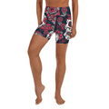Sugar Skull Yoga Shorts
