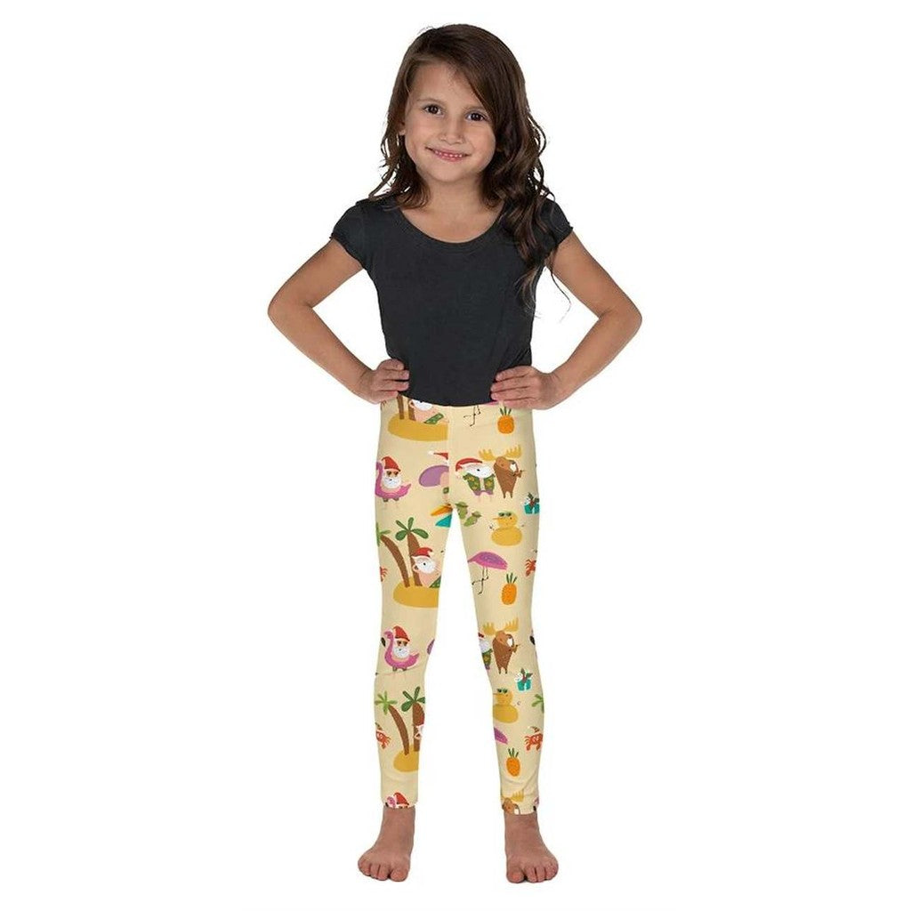 Summery Christmas Kid's Leggings
