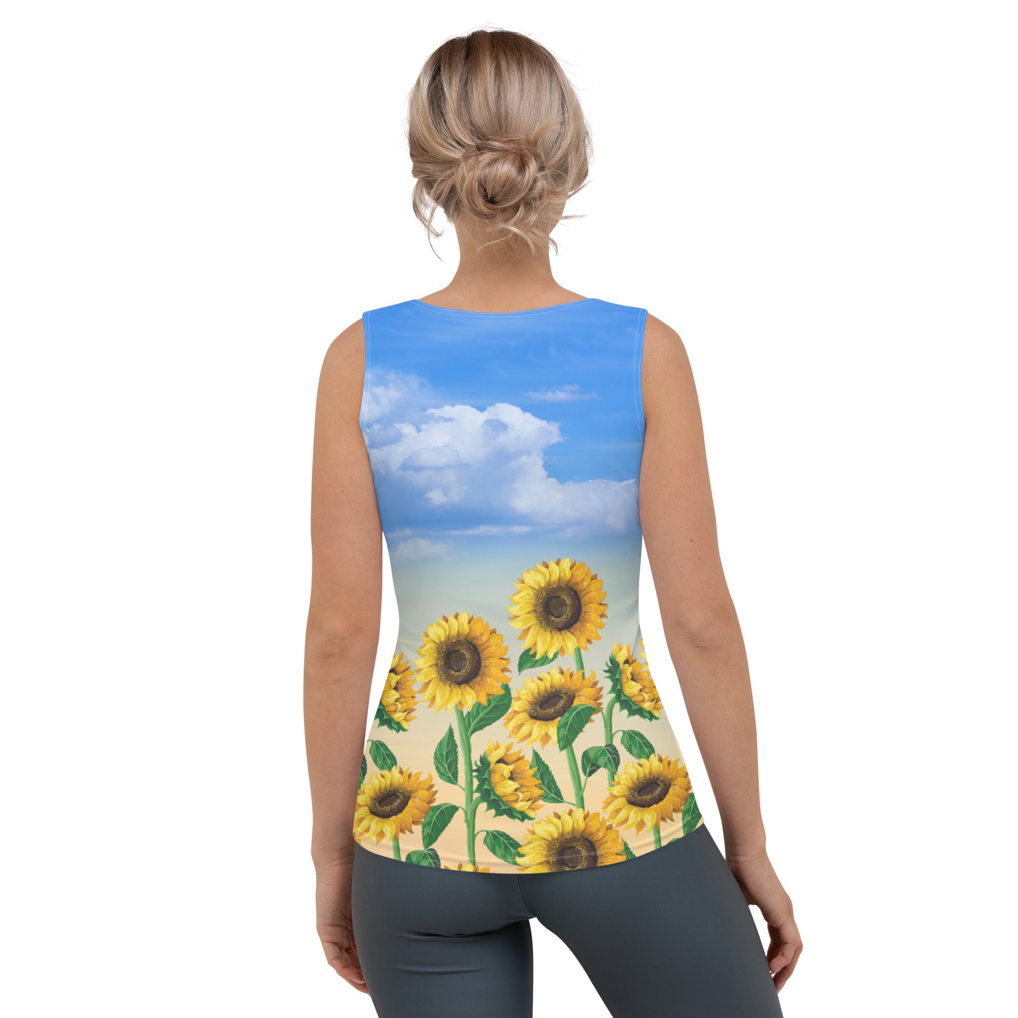 Sunflower Fields Tank Top