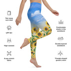 Sunflower Fields Yoga Leggings