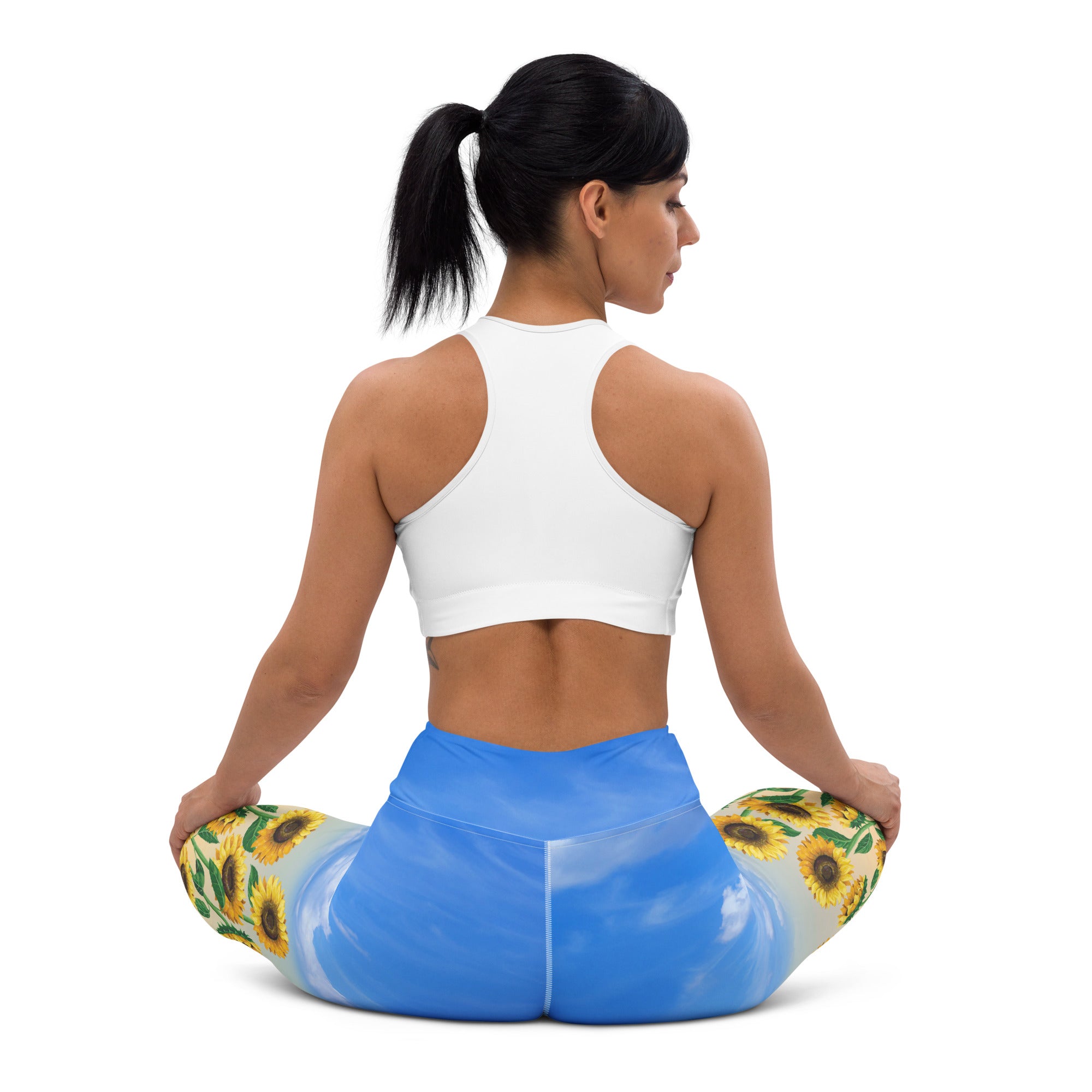Sunflower Fields Yoga Leggings