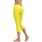 Sunshine Yellow Capris