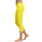 Sunshine Yellow Capris