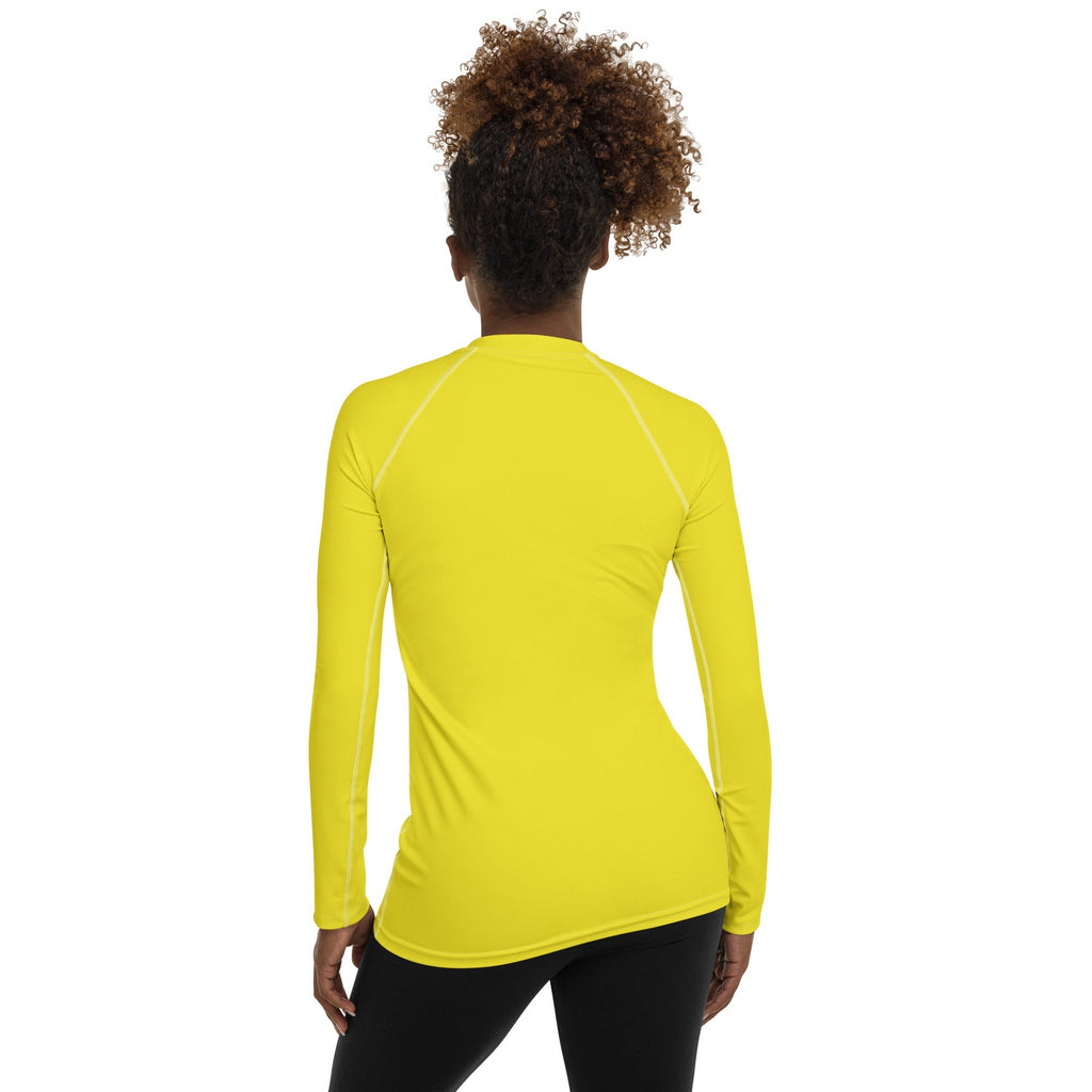 Sunshine Yellow Rash Guard