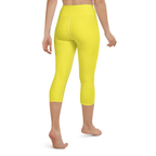 Sunshine Yellow Yoga Capris