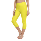 Sunshine Yellow Yoga Capris