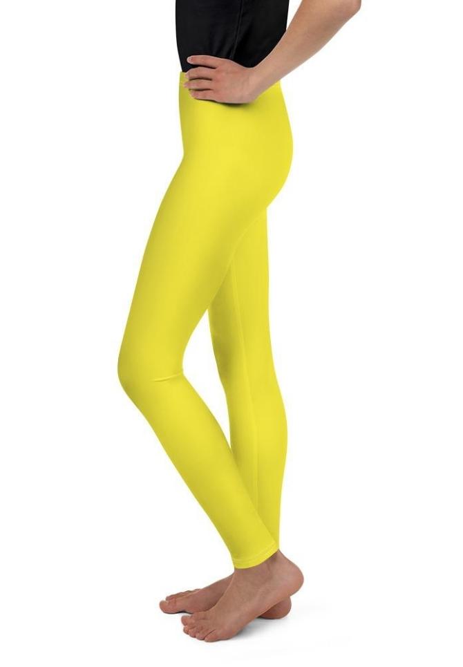 Sunshine Yellow Youth Leggings