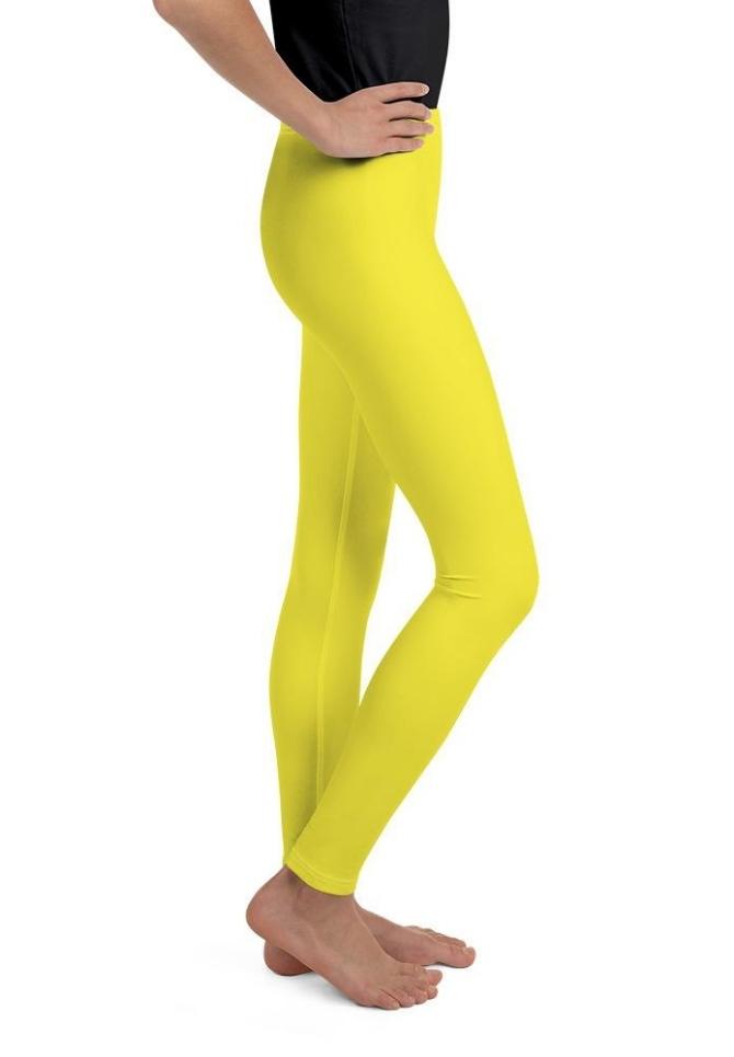 Sunshine Yellow Youth Leggings