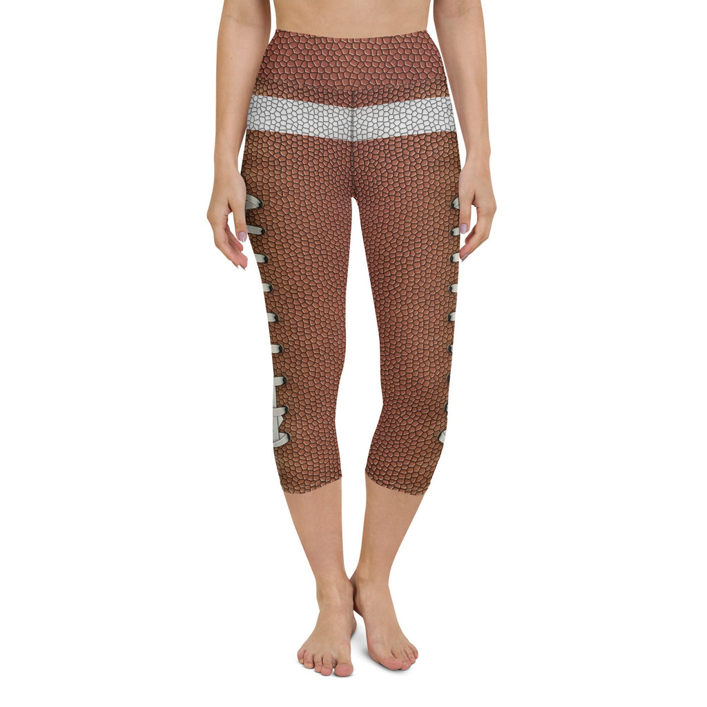 Super Bowl Yoga Capris