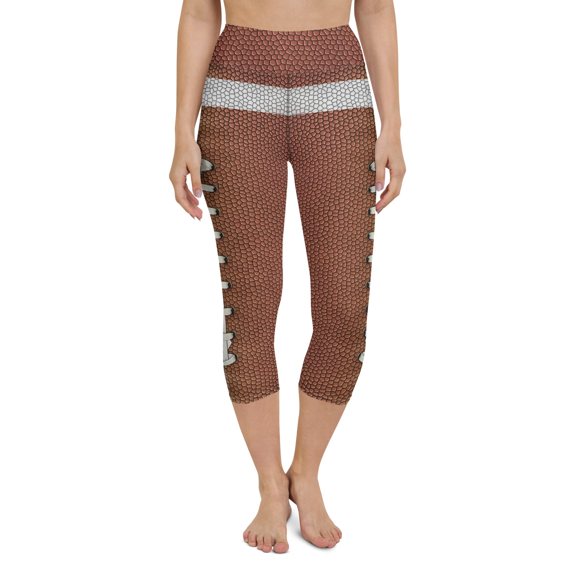 Super Bowl Yoga Capris