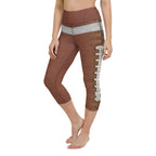 Super Bowl Yoga Capris