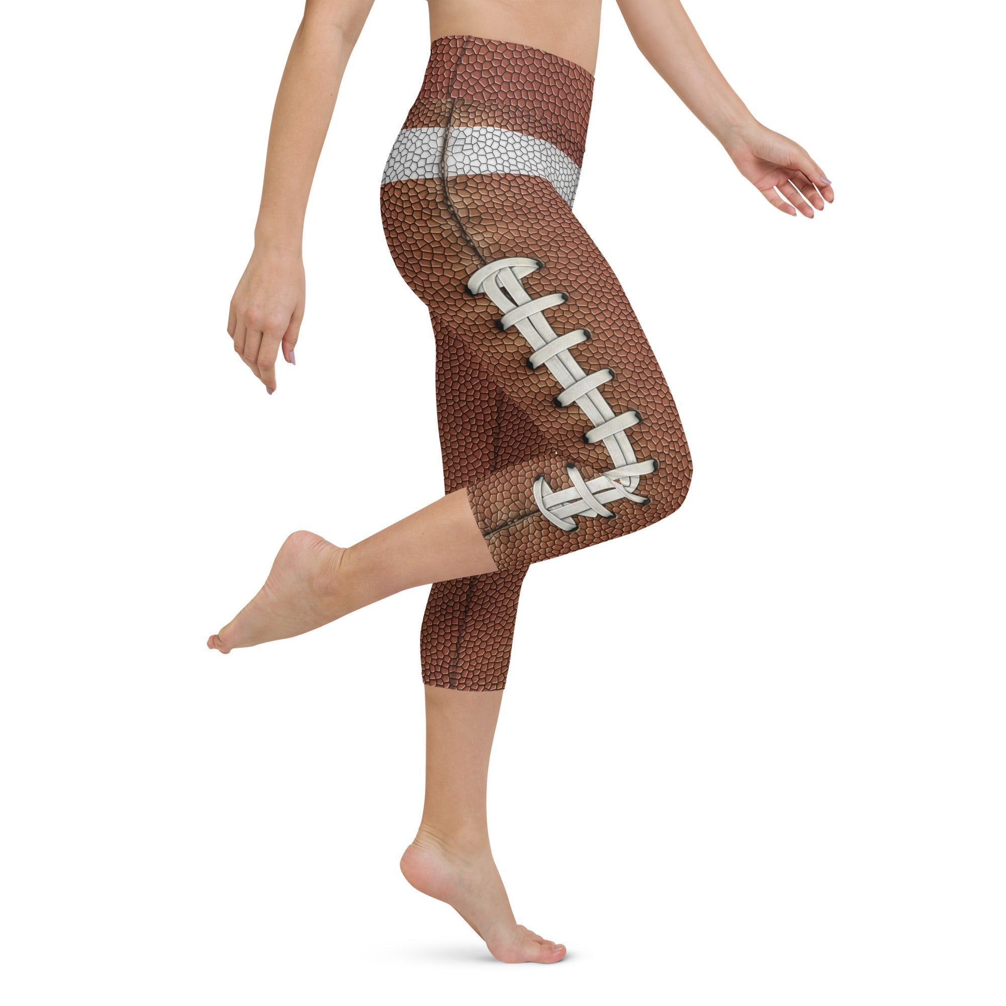 Super Bowl Yoga Capris