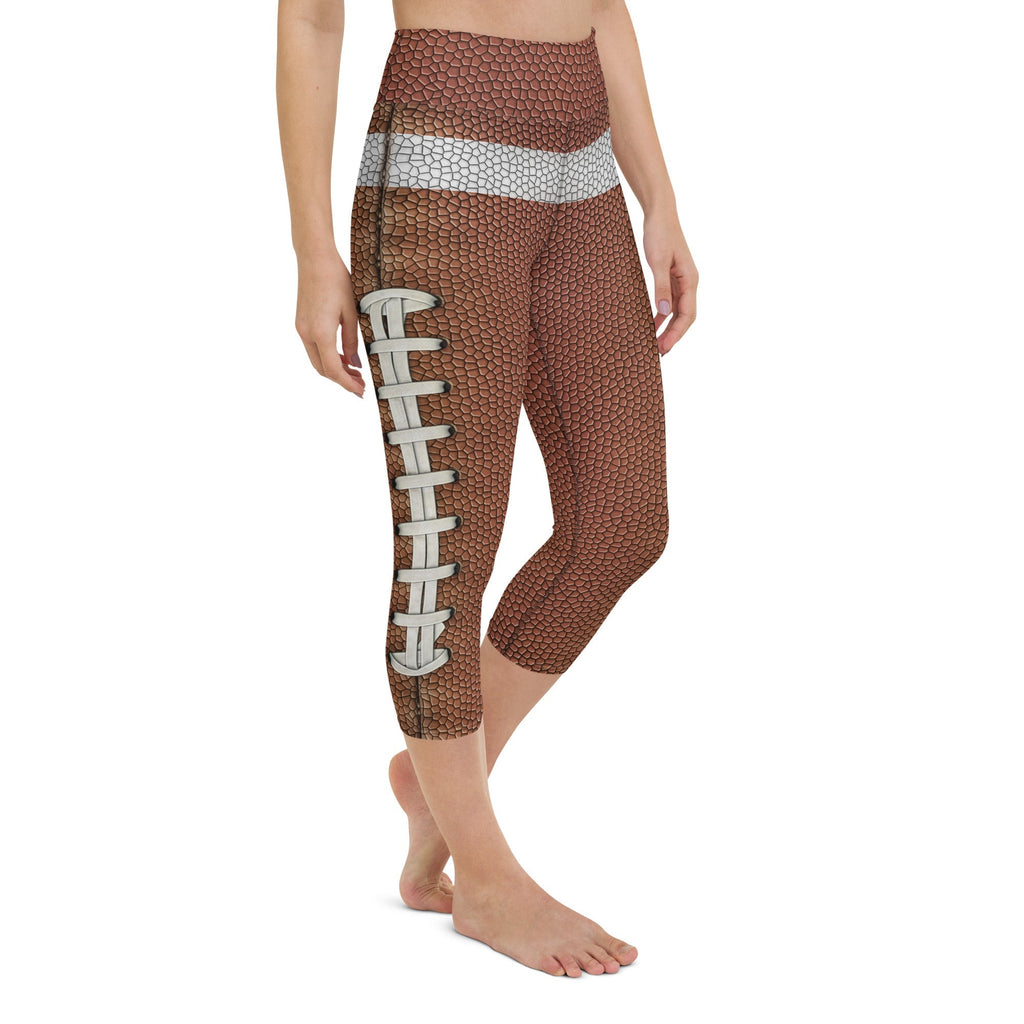 Super Bowl Yoga Capris