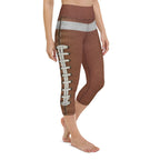 Super Bowl Yoga Capris