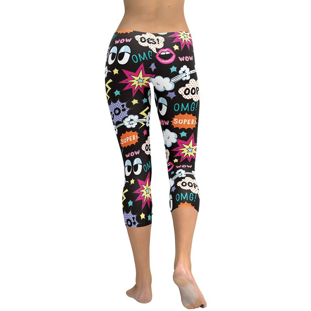Super Cool Pop Art Capris