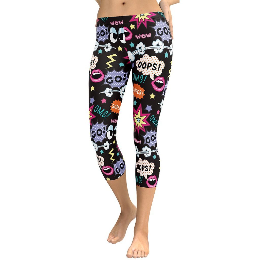 Super Cool Pop Art Capris