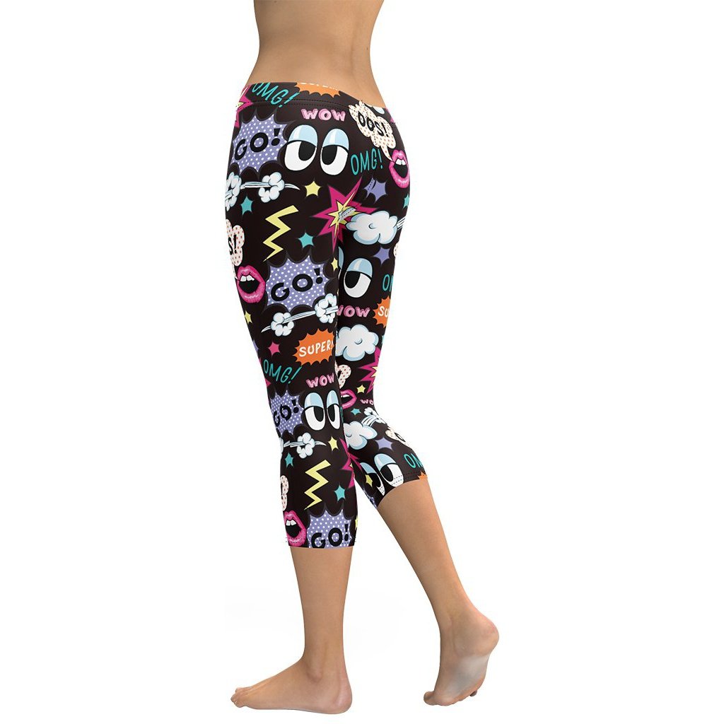 Super Cool Pop Art Capris