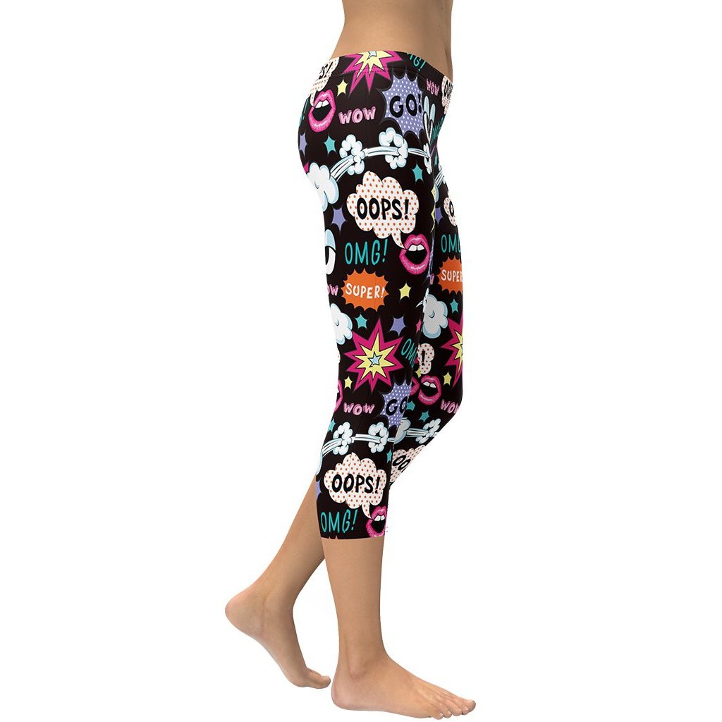 Super Cool Pop Art Capris