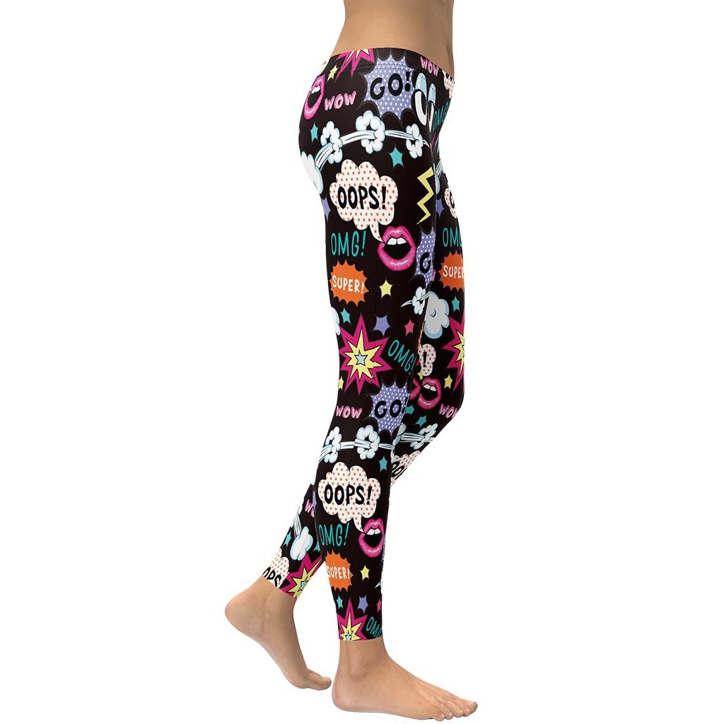 Super Cool Pop Art Leggings