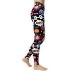 Super Cool Pop Art Yoga Leggings