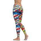 Superhero Comics Leggings