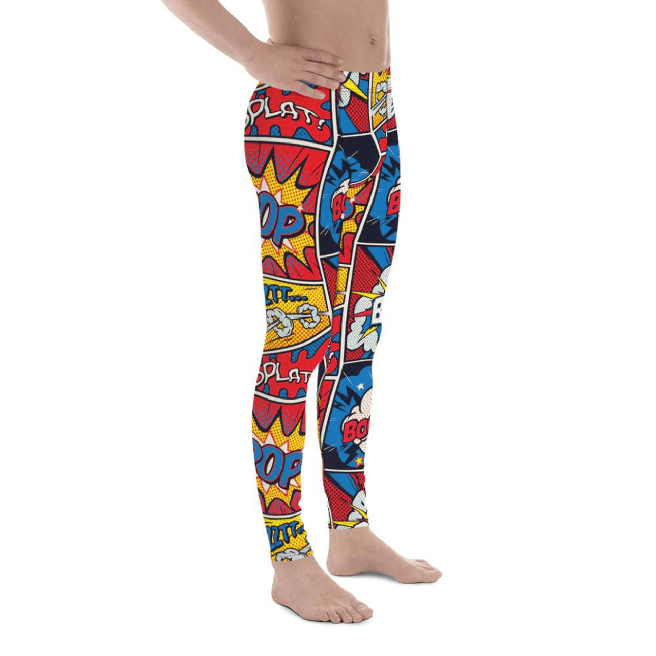 Superhero Comics Men's Leggings