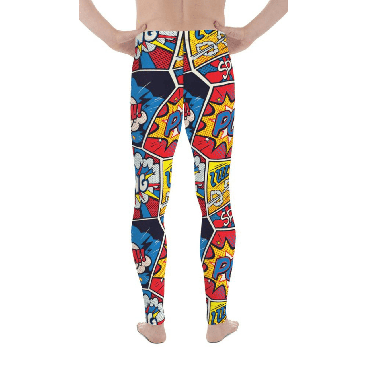 Superhero Comics Men's Leggings