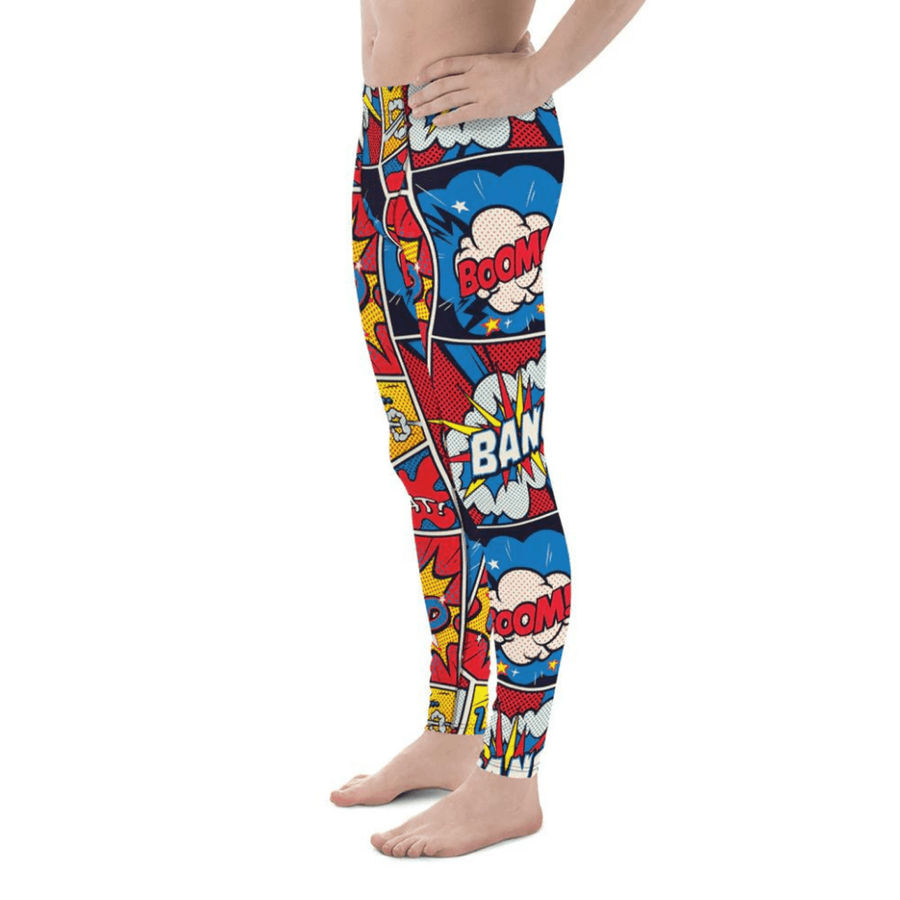 Superhero Comics Men's Leggings