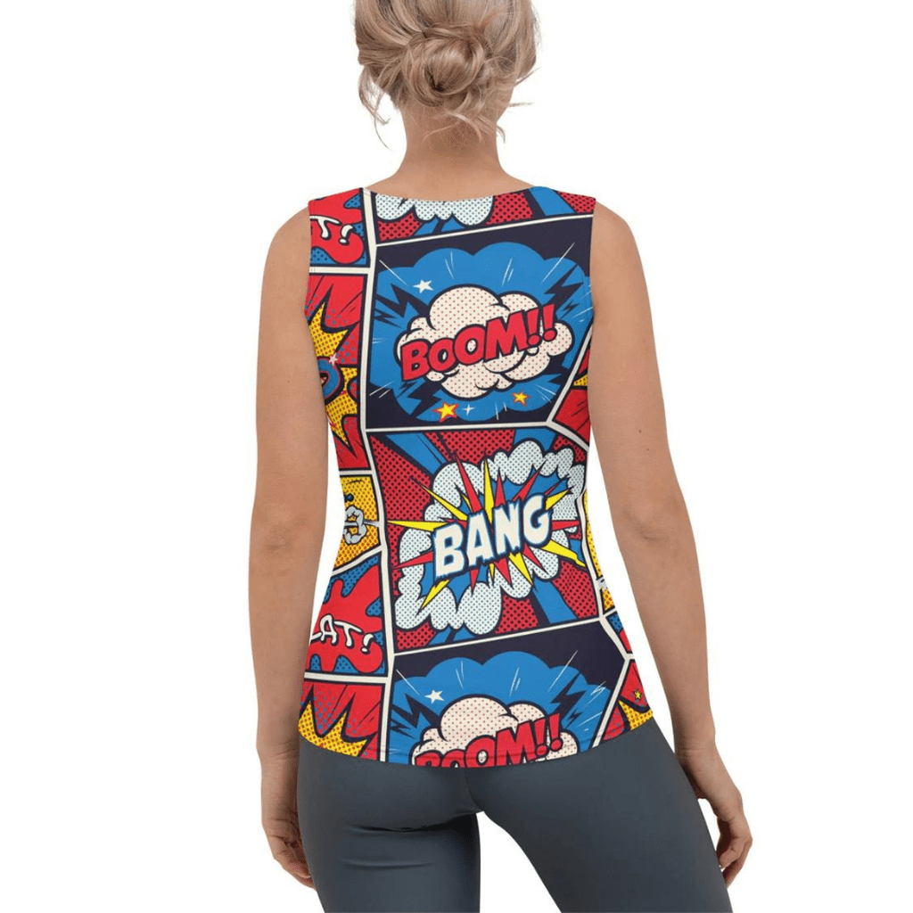 Superhero Comics Tank Top