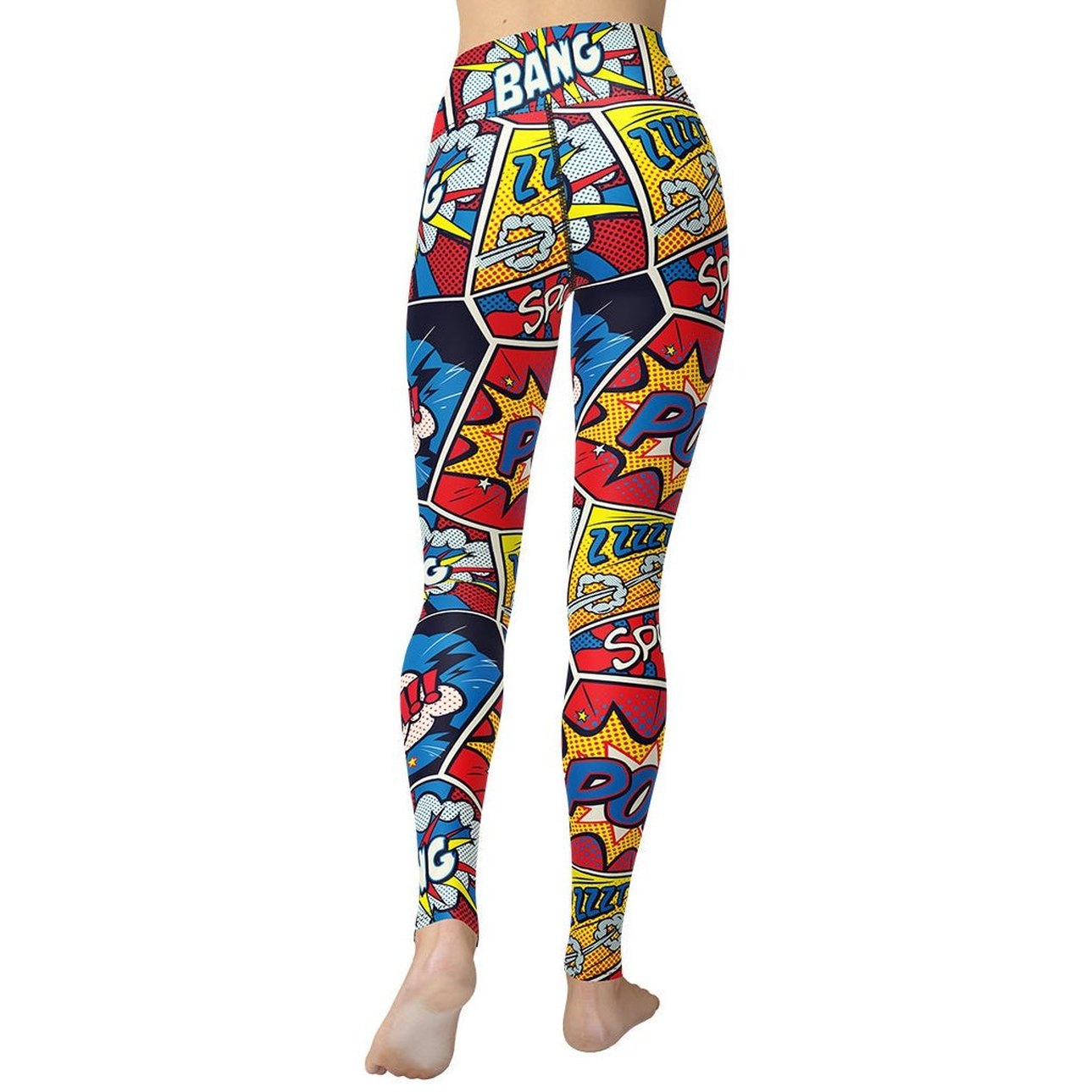 Superhero Comics Yoga Leggings