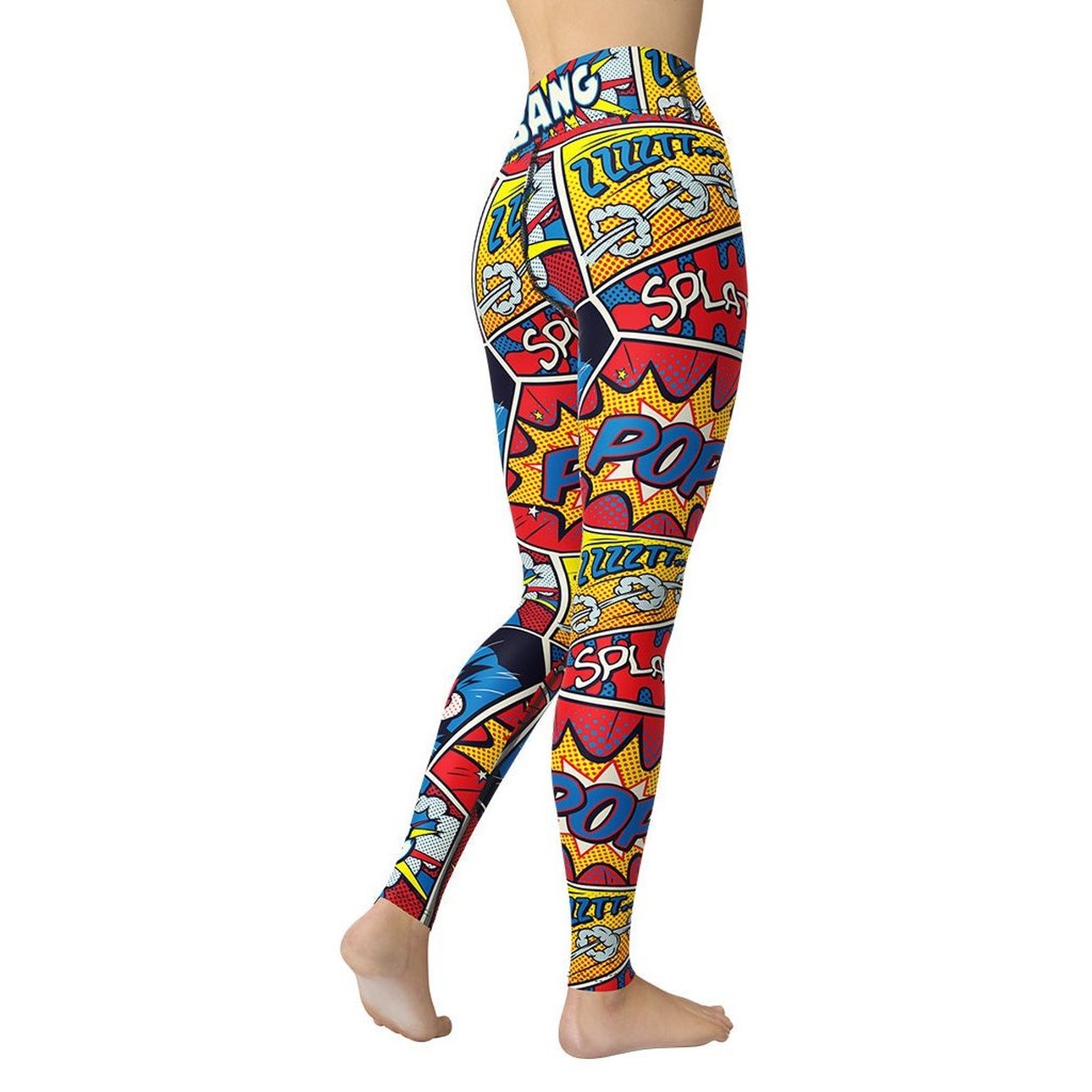Superhero Comics Yoga Leggings