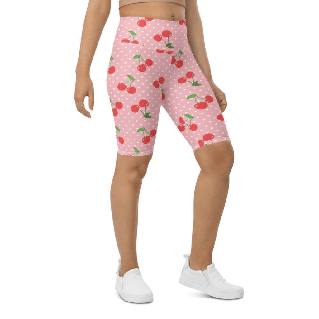 Sweet Cherry Biker Shorts