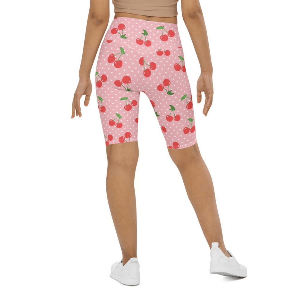 Sweet Cherry Biker Shorts