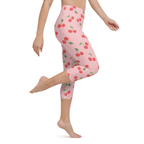 Sweet Cherry Yoga Capris