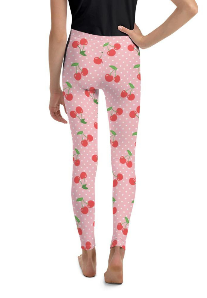 Sweet Cherry Youth Leggings