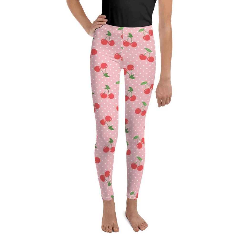 Sweet Cherry Youth Leggings