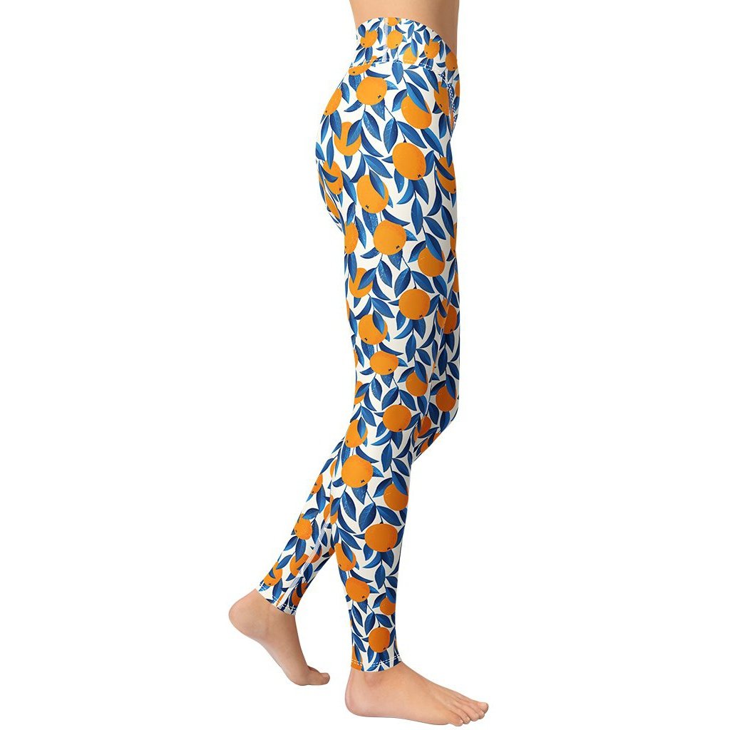 Sweet Tangerine Yoga Leggings