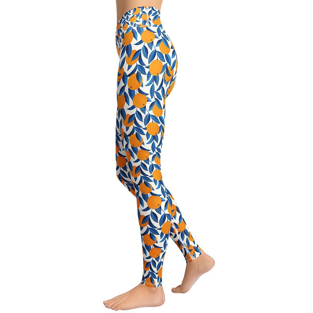 Sweet Tangerine Yoga Leggings