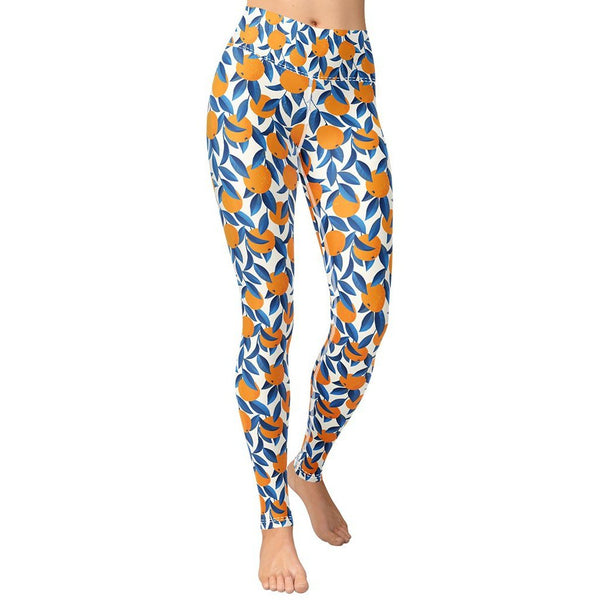 tangerine yoga pants